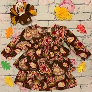 Thanksgiving Baby Fall Old Dress Old Navy 12-18Mo